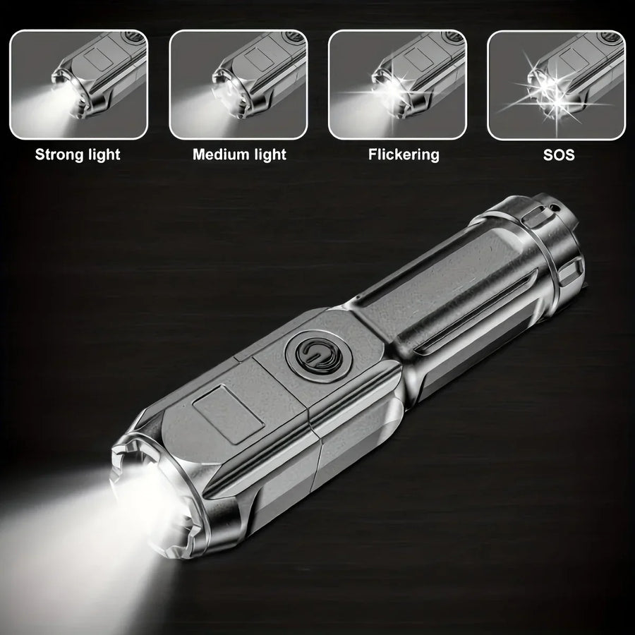 Zoom LED torch product shot